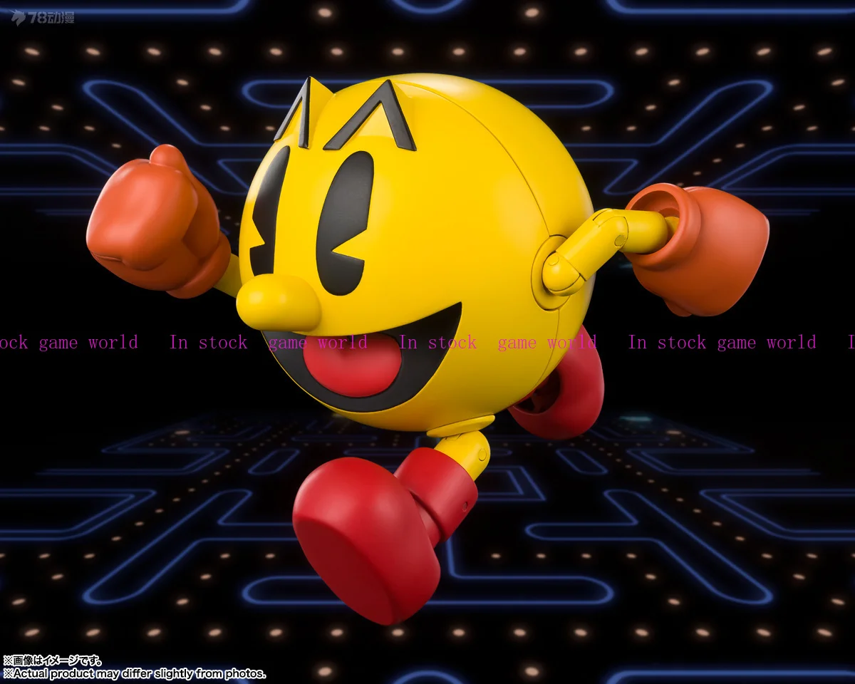 متوفر في المخزون بانداي S.H.Figuarts Pac-Man PAC-MAN لعبة شخصيات الحركة نموذج لعبة مجموعة هدية #4