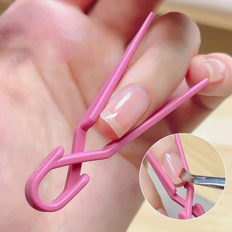 10/20 Pcs Prevent Nail Glue Overflow Clip Assisted Positioning Nail Art Coloring Protection Clips Manicure Nail Protection Tools