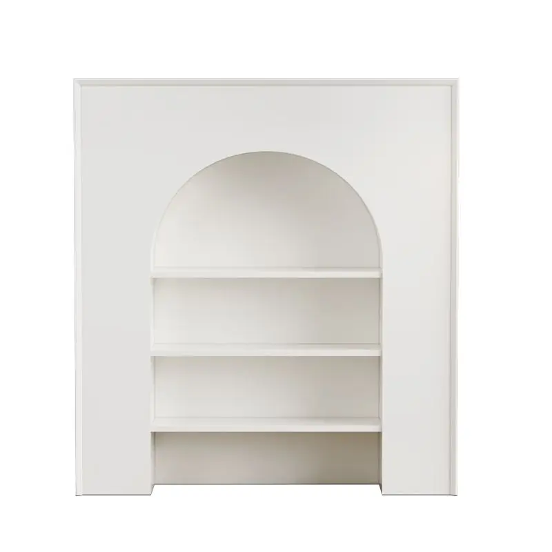 Living room simple French fireplace rack, Nordic decorative cabinet display cabinet