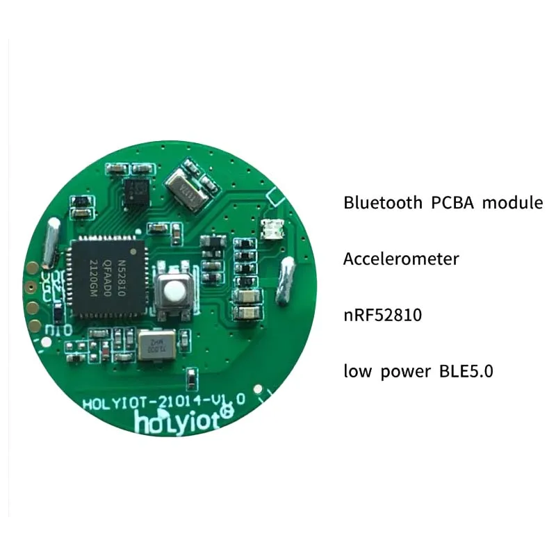 Imagem -03 - Holyiot-ibeacon Posicionamento Interior para Acelerômetro Eixos Beacon Bluetooth Ble 5.0 Baixo Consumo de Energia Nrf52810