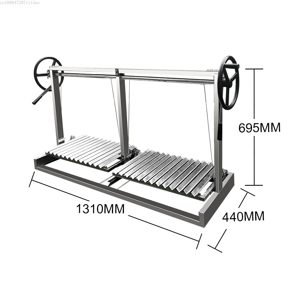 

Argentinean Asado Santa Maria Wood Fire Charcoal BBQ Grill All Stainless Steel BBQ Grill