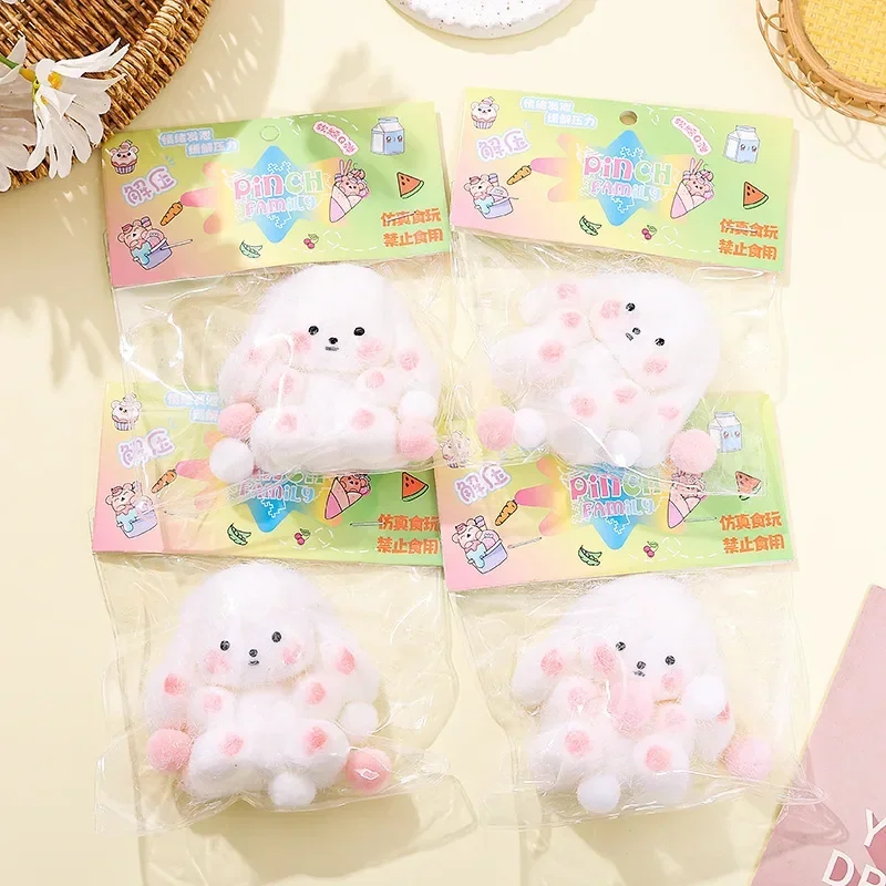 

The same super soft ear-drop rabbit plush pinch music toy pinch music mud feeling high color value decompression artifact