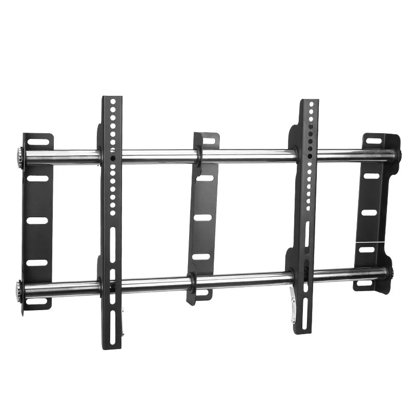 Anti Theft TV Wall Mount Bracket for 32‑100 Inch Flat Screen TVs Adjustable Dual Hook TV Mount for Hotel Rental Apartments