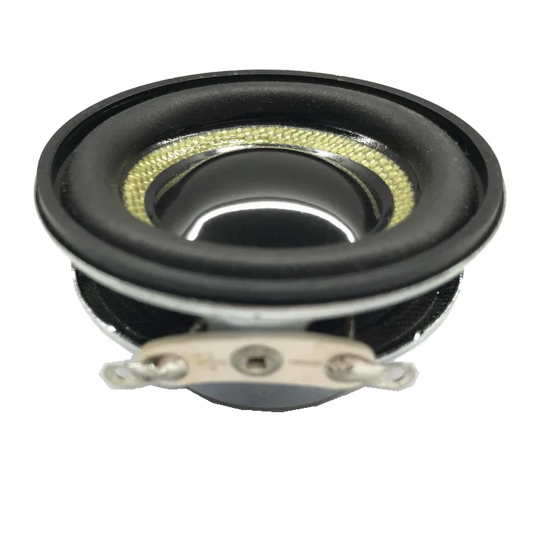 40MM RMS 5W 4 Ohm 87DB Fiberglass Rubber edge Speaker Driver Full Range  8 Ohm 16-core Neodymium magnet Speakers(1pcs speaker)