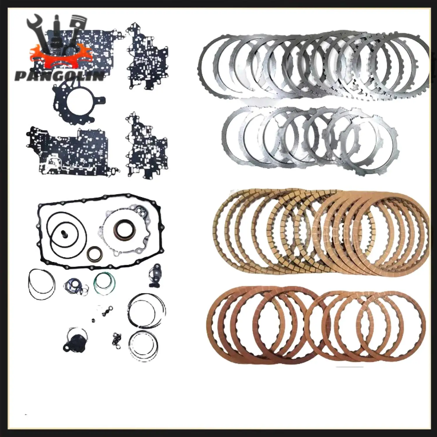 Automatic Transmission Master Rebuild Kit Overhaul Seals 8L45E For BMW 2016-UP Chassis Transmission Drivetrain Automatic Parts