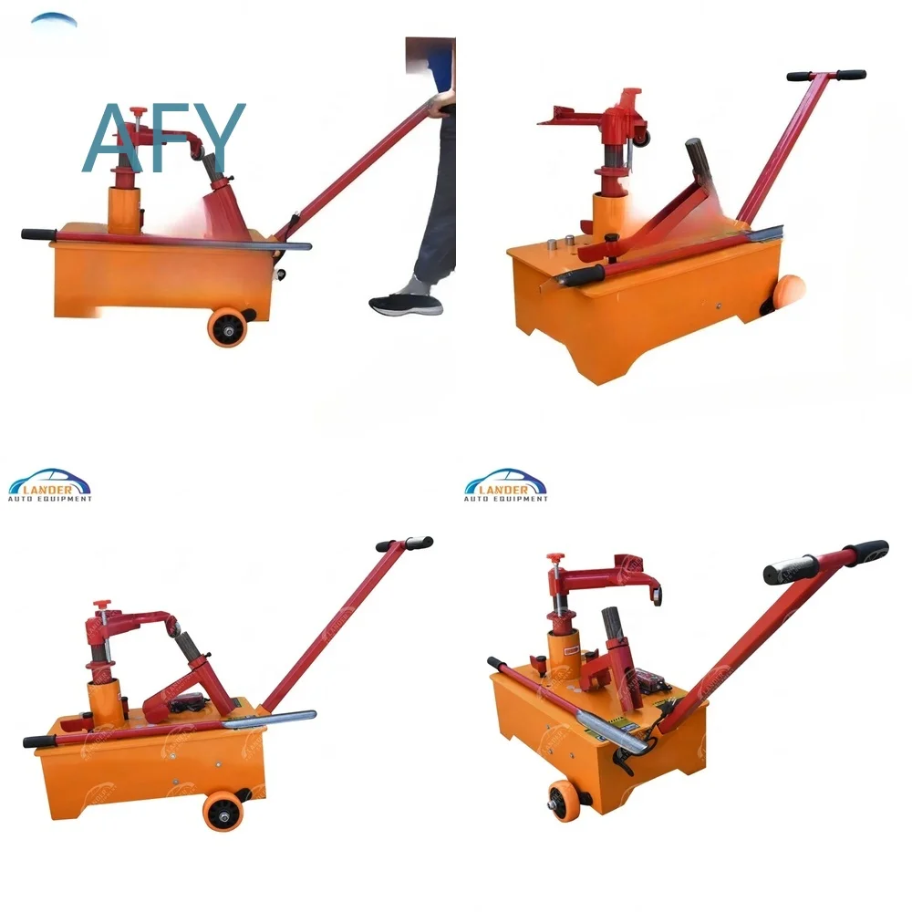 Mobile Small Truck Tire Changer Tool for Heavy Duty Truck Tires 12V Portable Wheel Service Equipment for Commercial Vehicle