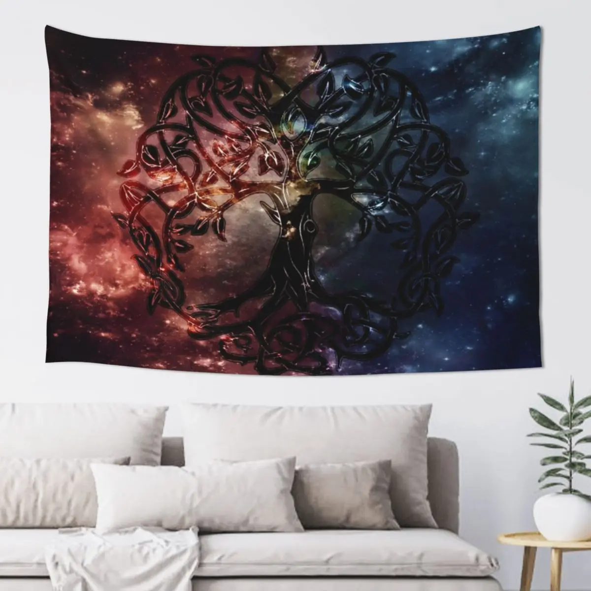 

Viking Tree of Life Tapestry Aesthetic Room Decor Korean Living Room Decoration Cute Room Things Tapestry