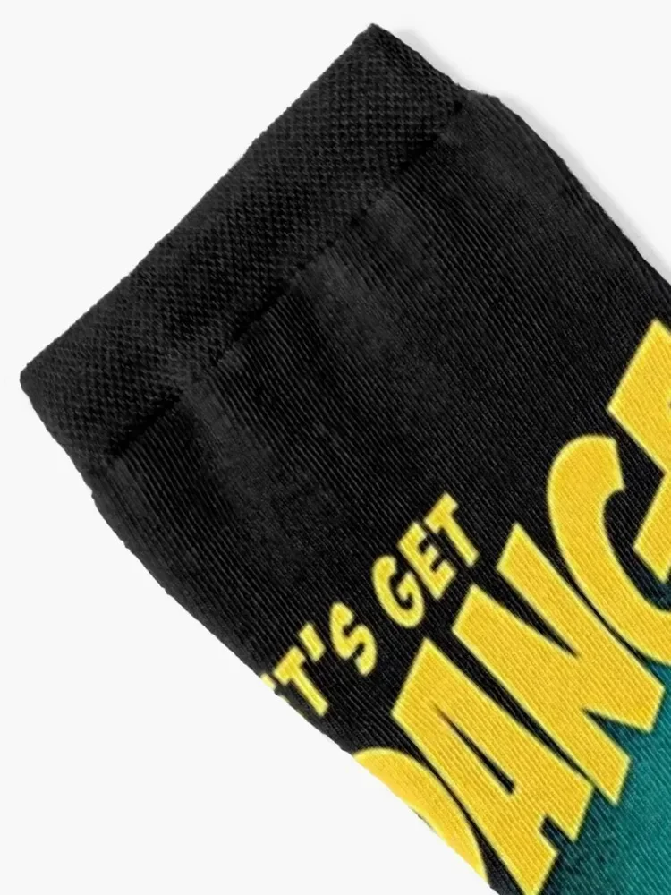 Lets get dangerous Socks cool designer brand funny gifts Running Socks For Men Women's