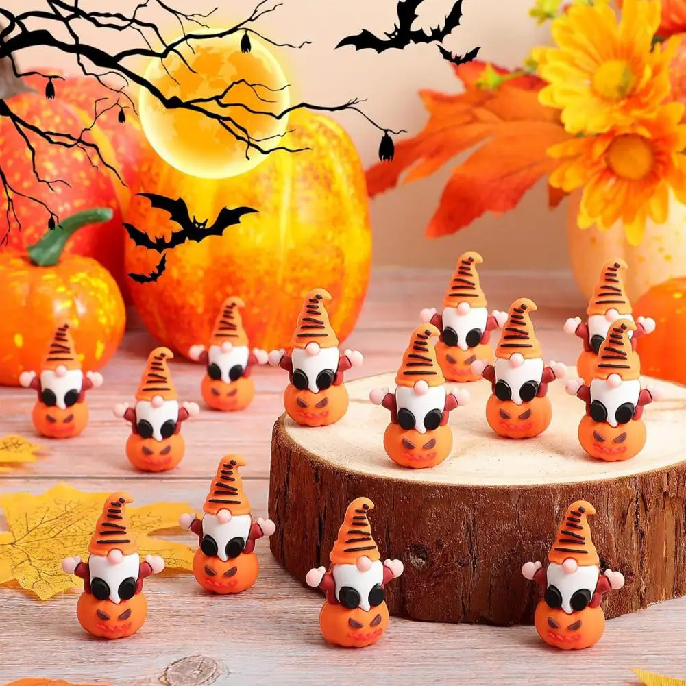 هالوين حزب الديكور البسيطة اليقطين جنوم التماثيل لجميع القديسين ديكور المنزل حديقة المناظر الطبيعية الحلي مجموعة من 2 للمكتب