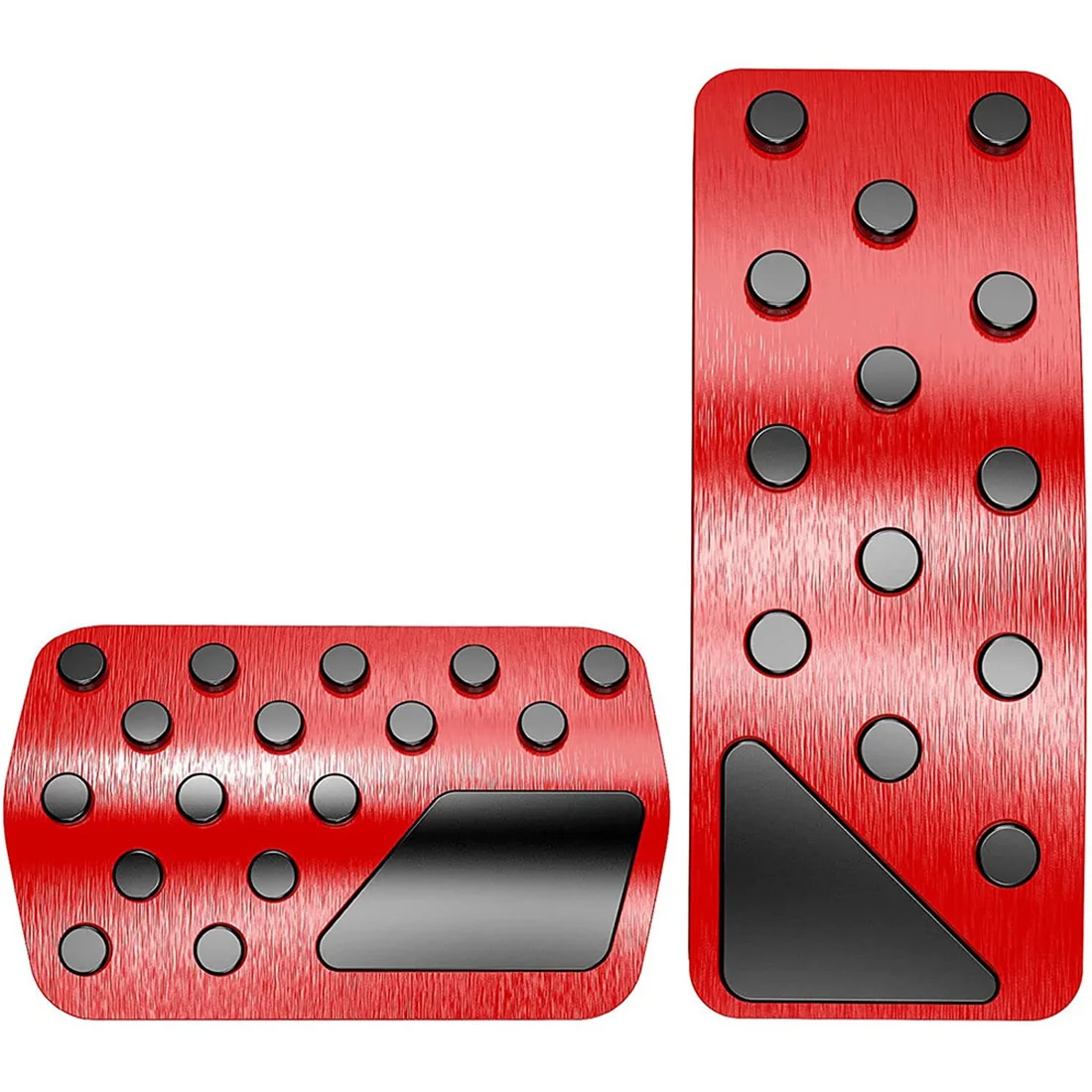 

For Dodge Durango Jeep Grand Cherokee 2011-2021 No Drilling Aluminum Brake and Accelerator Pedal Covers