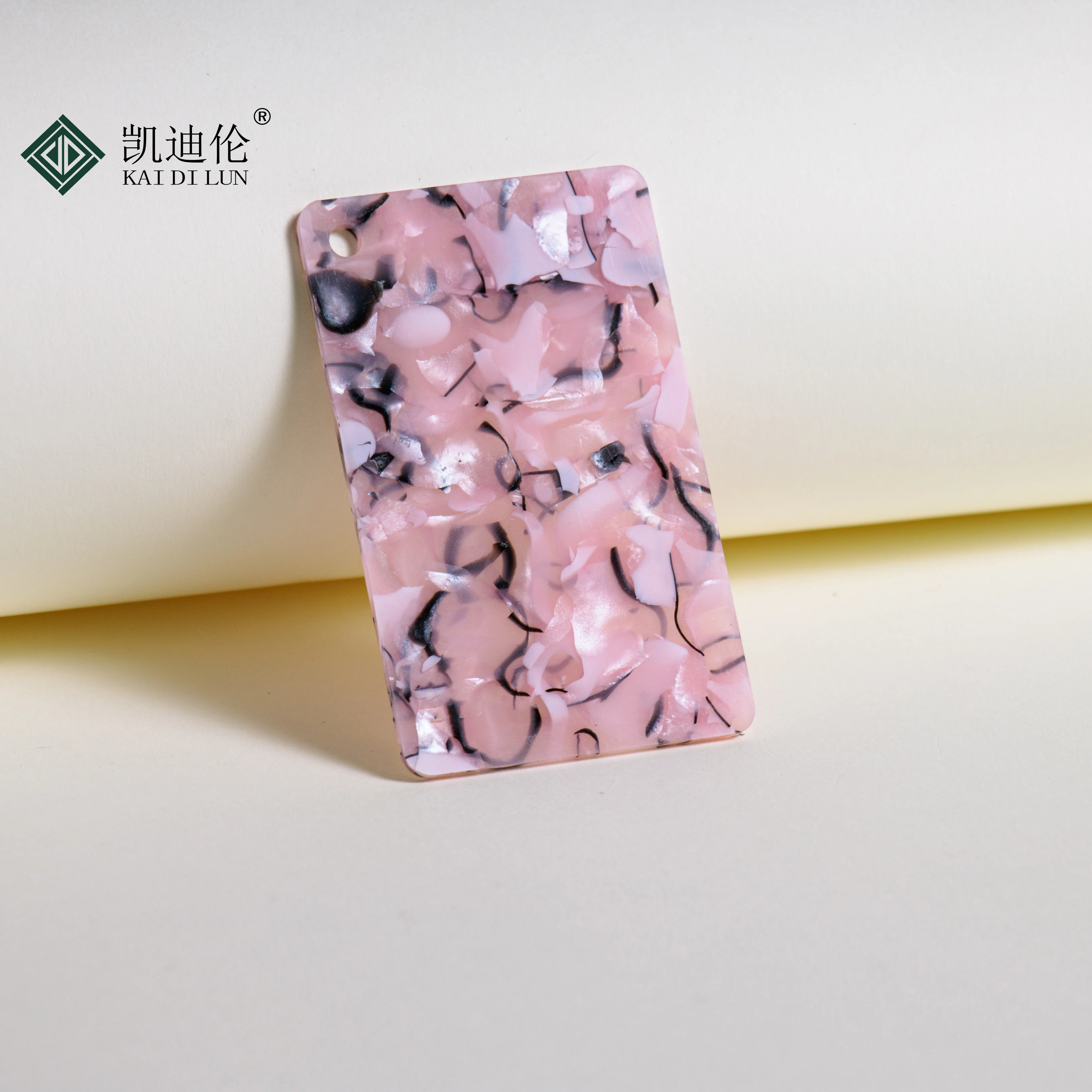 Colored Pattern Ripple Cast Acrylic Sheet 3X200X300MM 2PCS Ice Crack PMMA