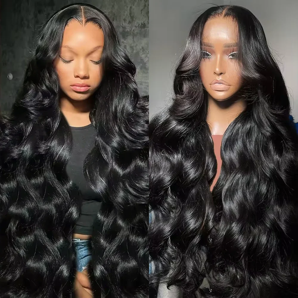 

Body Wave 13x4 13x6 Hd Transparent Lace Front Wigs Human Hair Wig Brazilian 30 40 Inch Body Wave Lace Frontal Wigs Pre plucked