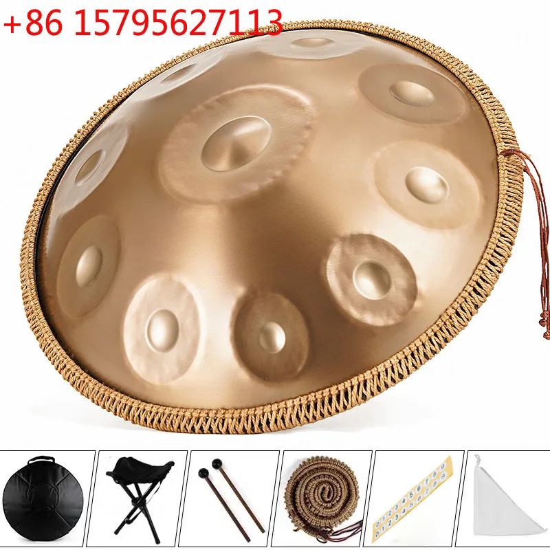 

Hand disc Ethereal drum musical instrument hand disc device 440 Hz 432 Hz pure manual forging tuning upgrade customization