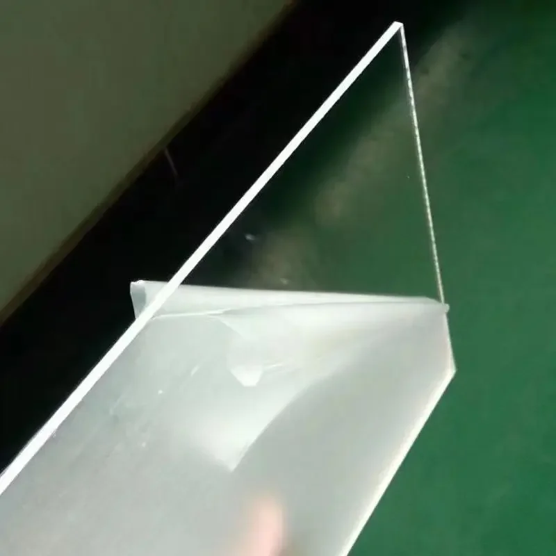 2PCS Transparent acrylic blanks plexiglass cut die plate  plastic custom methacrylate sheet 3mm 4mm 5mm