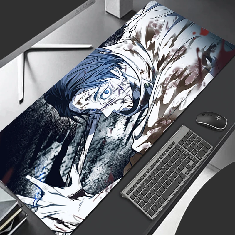 

Mouse Pad jujutsu Kaisen Yuta XL Lockedge Large Gaming Accessories Computer Gamer Keyboard Mouse Mat Desk Mousepad For Csgo