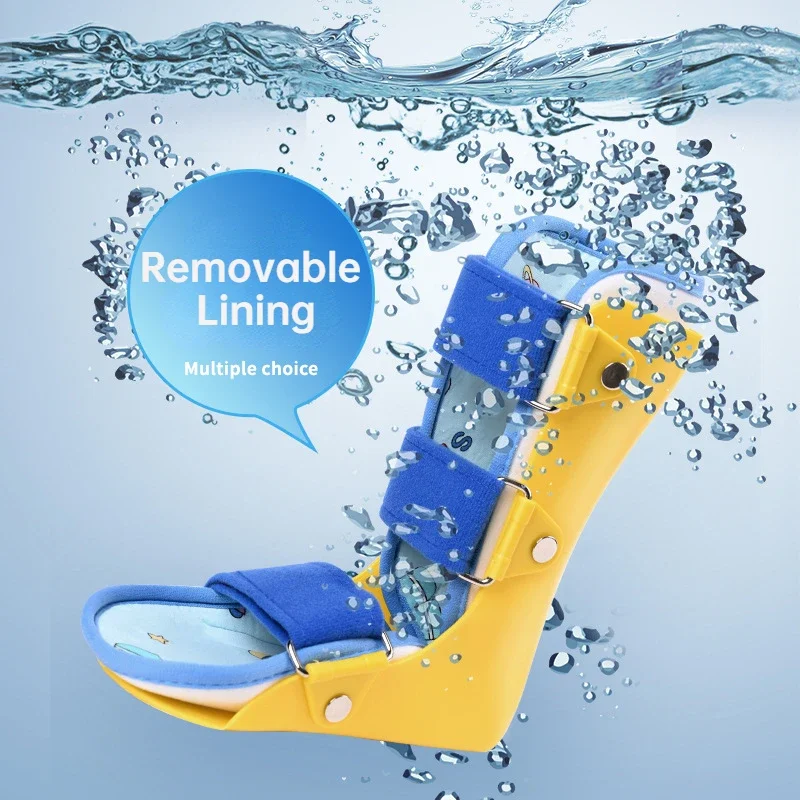 Child Ankle Fixation Brace Ankle Joint Calf Ligament Sprain Fracture Gypsum Shoes Foot Support Orthotics Rehabilitation Brace