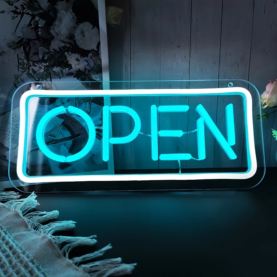 

Неоновая вывеска для бизнеса, питание от USB, подходит для магазина/столовой/автосервиса/настенного декора/к Дню святого Валентина/к Дню рождения/к праздничным подаркам, светодиодная неоновая лампа