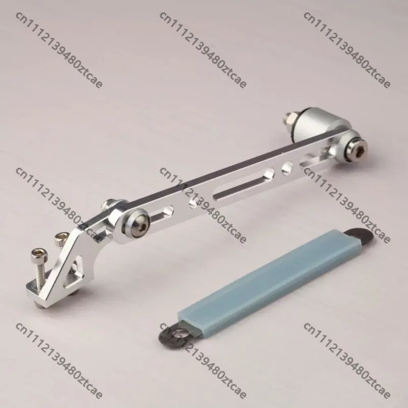 Exhaust Pipe Support Bracket with Shock Absorbing Rubber for Racing RC O Boat, RC Gas Powered Model Boat Exhaust Accessories