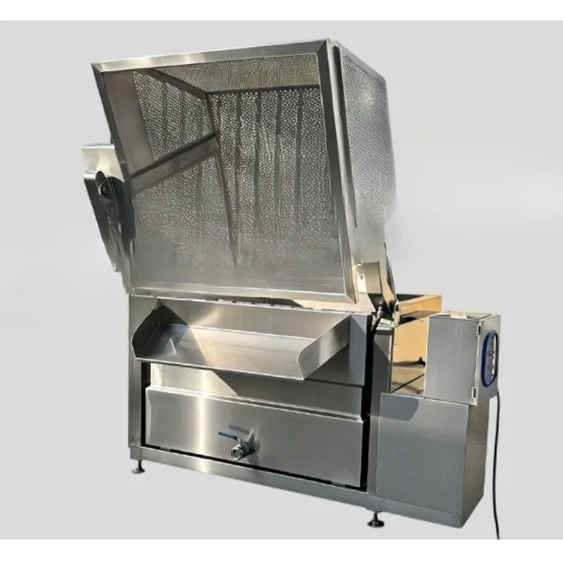Commercial pork trotters, duck, and beef braising pot are square honeycomb braising pots