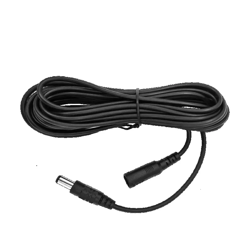 

‌10M DC 12V 5.5mm 2.1mm Power Extension Cable Male to Female for CCTV Camera