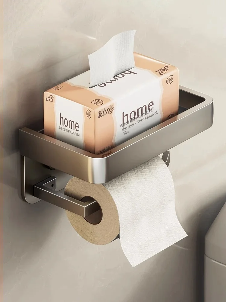 

Bathroom Rack Tissue Box Hanger/Aluminum Home Tissue Rack Storage Box/Bathroom