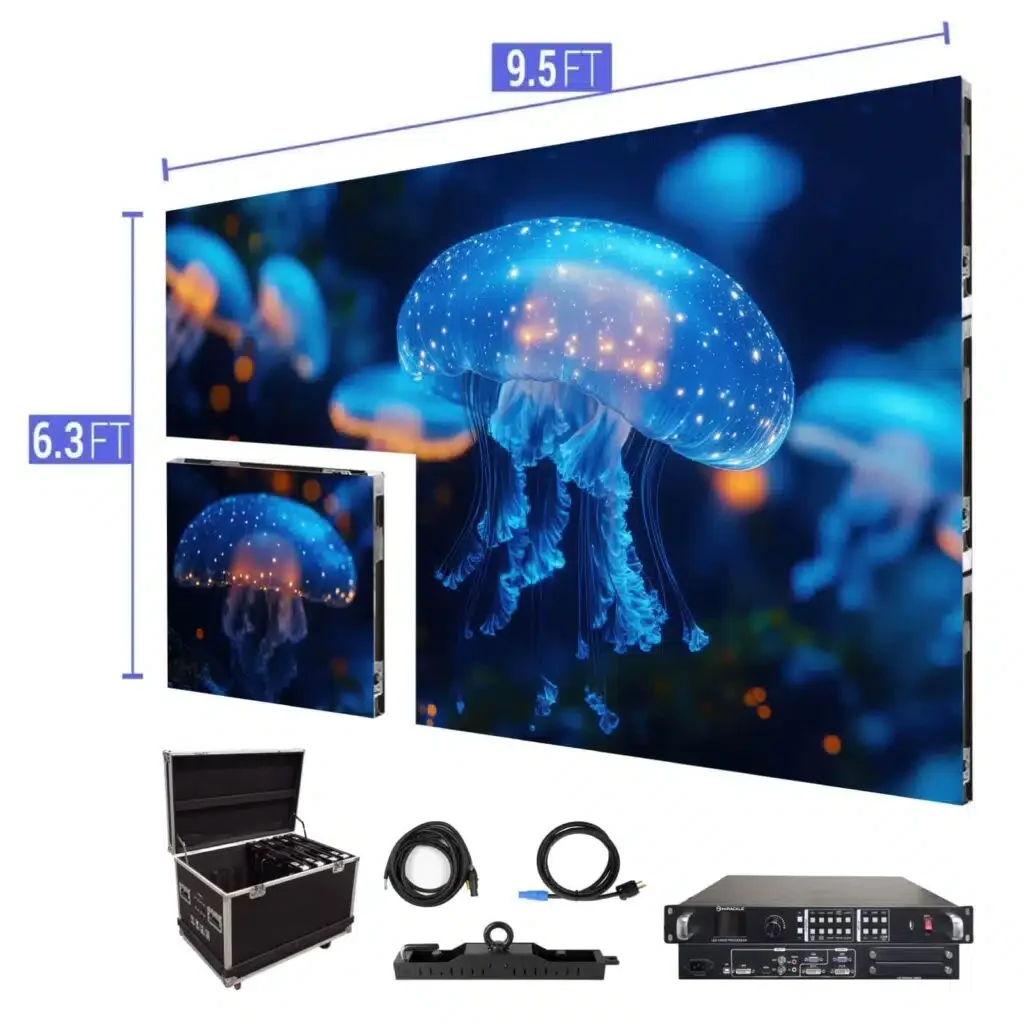 P3.91 Outdoor LED Display Panel Stage Rental LED Screen for DJ Party Live Event Performance