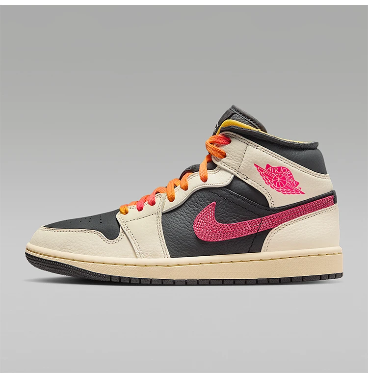 Nike Authentic JORDAN Damen High-Top-Schnürschuhe, verschleißfeste, lässige Sportschuhe IB7007-107 – Detail 4
