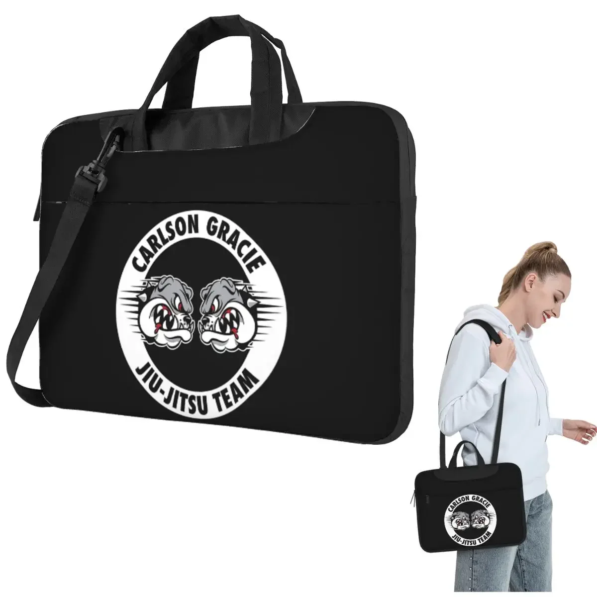 

Сумка-чехол Carlson Gracie Jiu-Jitsu Team через плечо для ноутбука, защитный чехол для компьютера, сумка для ноутбука Lenovo