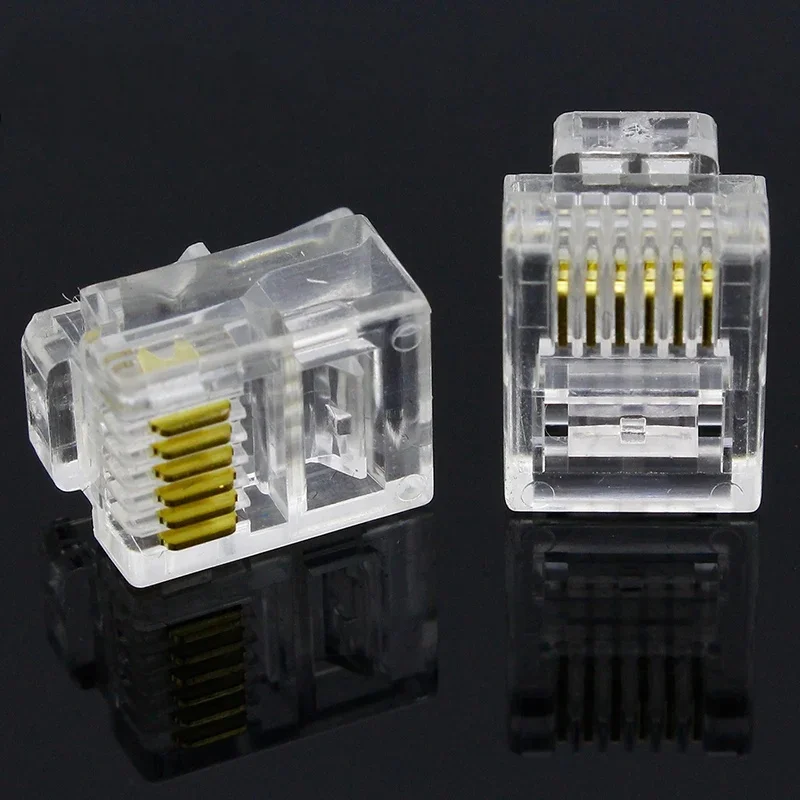 10Pcs RJ11 Connecto…