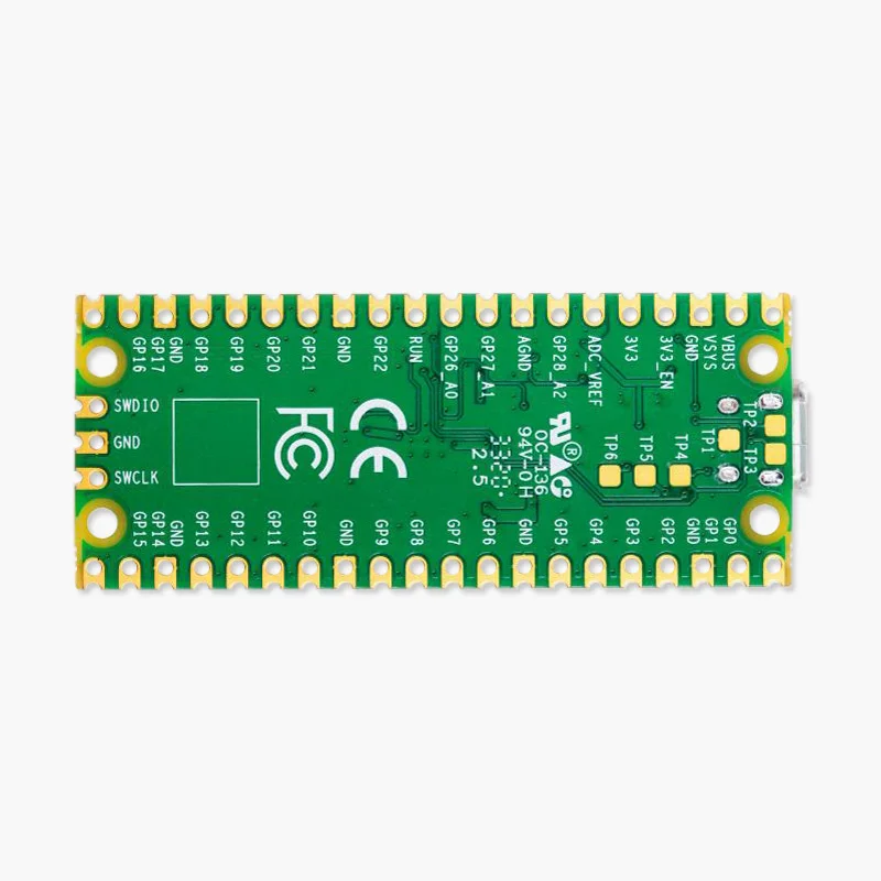 Raspberry Pi Pico Встроенный комплект датчиков макетной платы RP2040 Расширяющая плата 10DOF IMU RTC ЖК-модуль