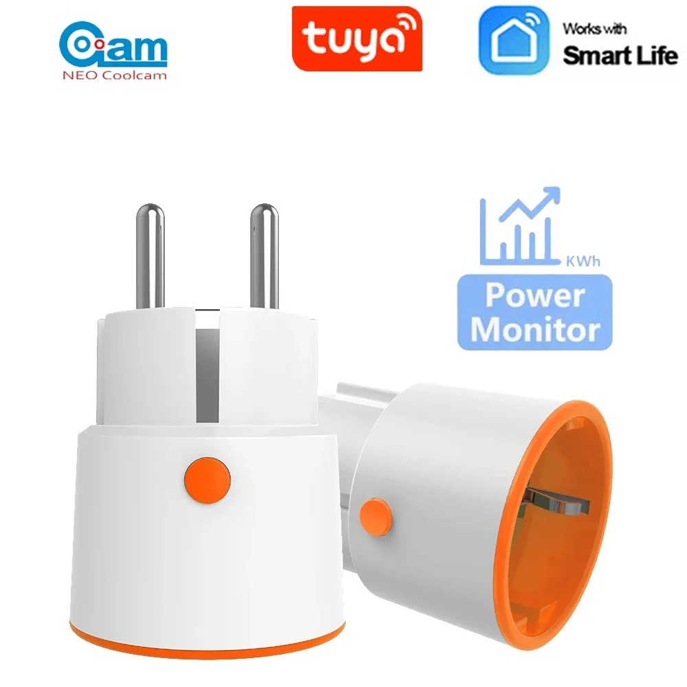 Tuya Smart Zigbee 3.0 Power Plug 16A EU Outlet 3680W Meter Remote Control Work With Alexa And Tuya Hub