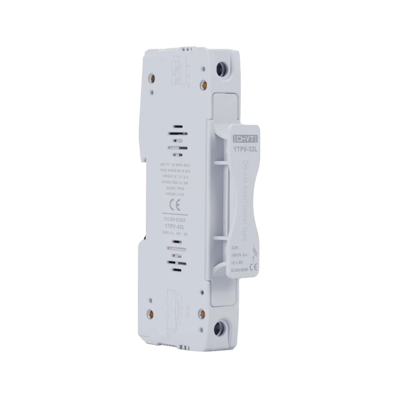 10 SZT. Bezpiecznik niskonapięciowy, gniazdo bezpiecznikowe, wysoka zdolność wyłączania, dobra cena, ceramiczny bezpiecznik termiczny DC 1500V