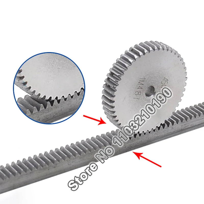 1 Modulu 1M Spur Gear 75 76 77 78 79 80 81 82 83 84 85 86 87 88 89 Teeth Cylindrical Flat Pinion Gear Transmission Motor Parts