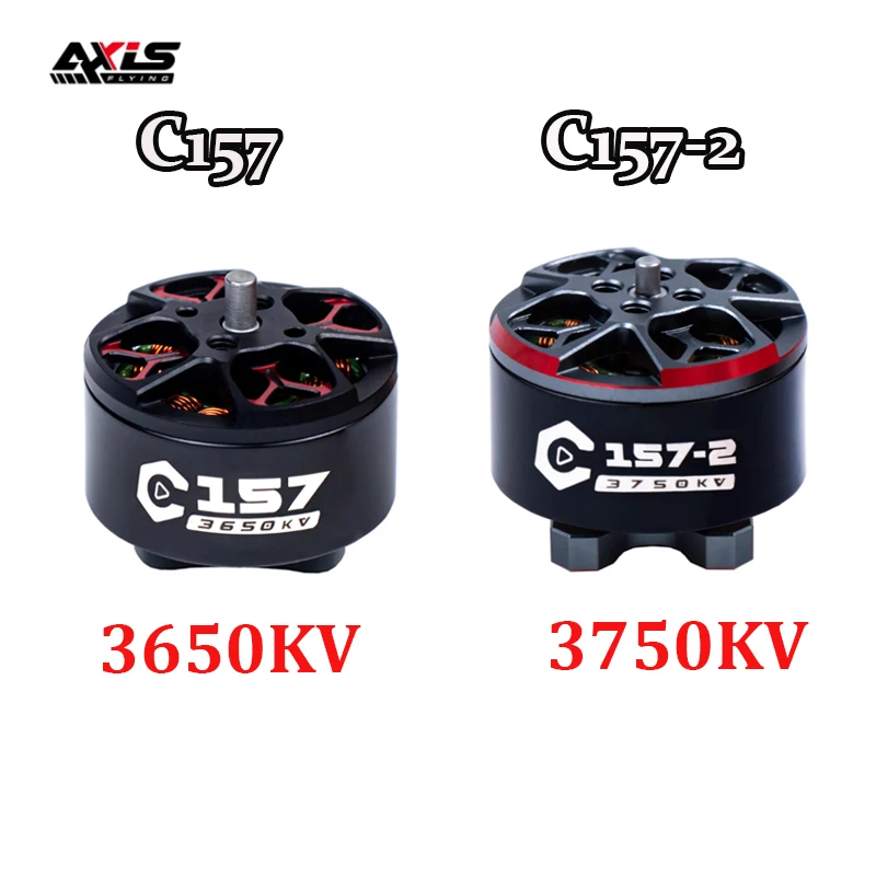 Axisflying C157 1507 3650KV C157-2 3750KV มอเตอร์ไร้แปรง 4S Lipo สําหรับ FPV AVATA Drone Quadcopter 3 ~ 4 นิ้ว Cinewhoop Drones DIY