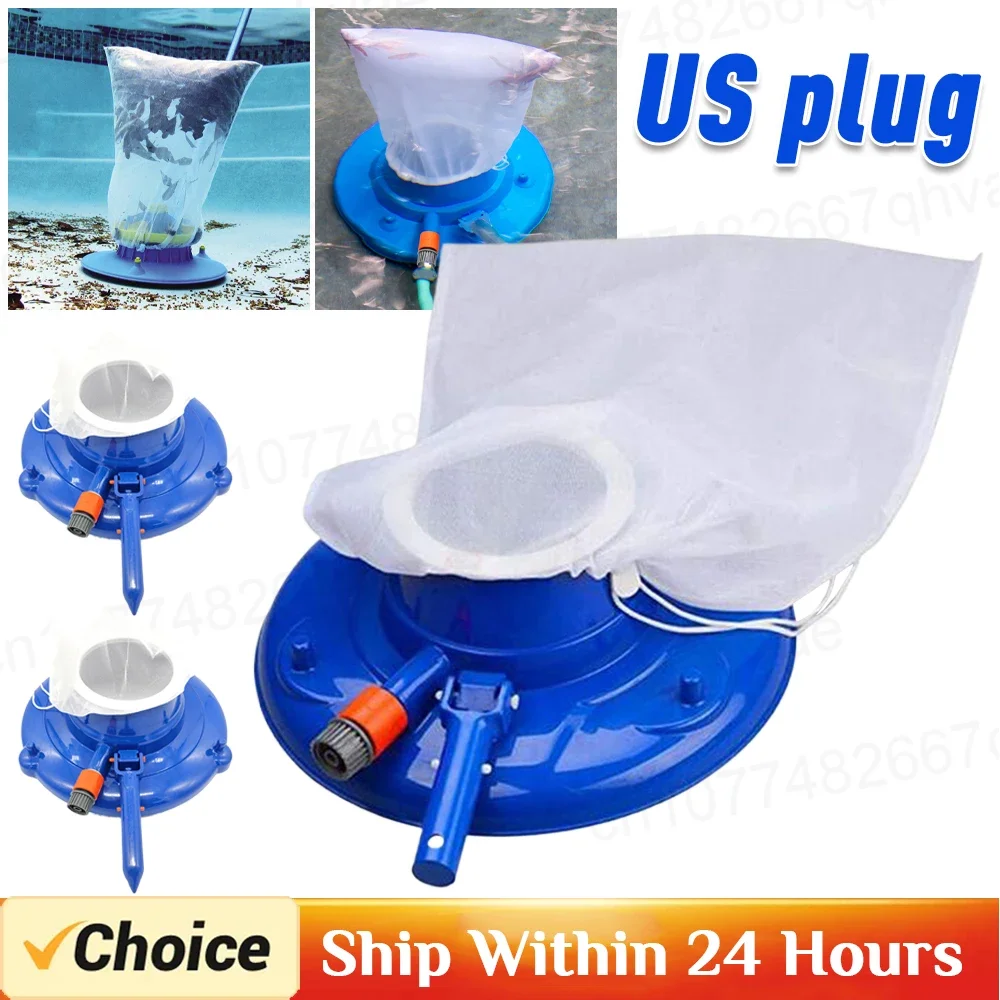 

Насадка для пылесоса с сетчатым мешком, профессиональная щетка для пружины, набор аксессуаров для бассейна