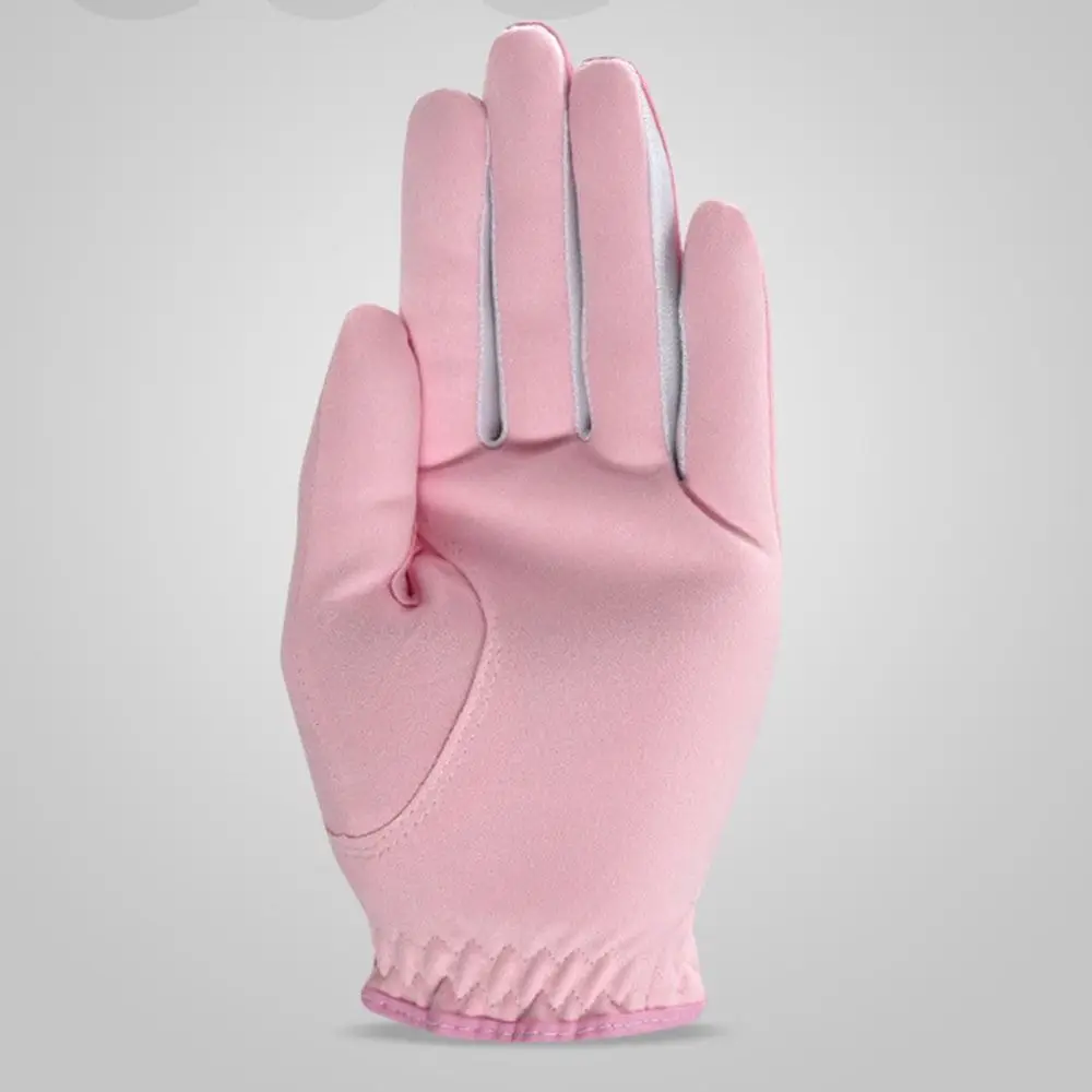 

Breathable Women's Golf Gloves Wear Resistant Comfort Sport Gloves Left Hand & Right Hand Durable Golf Mittens Palm Protection