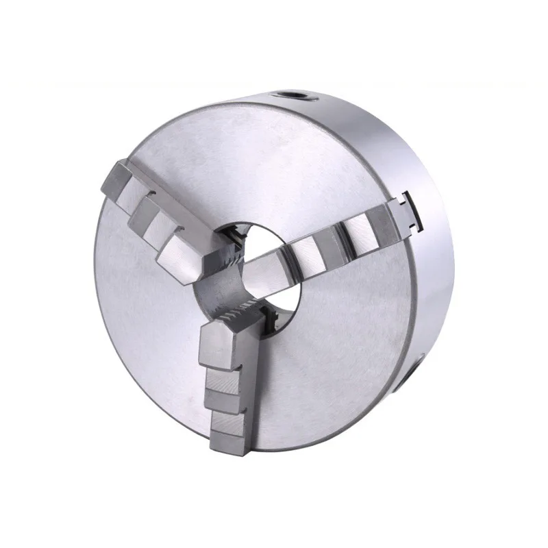 K11 125 Three-jaw Self-centering Chuck with Set The Globe, Three jaw chuck Positive Claw Against Claw Through Hole Chuck