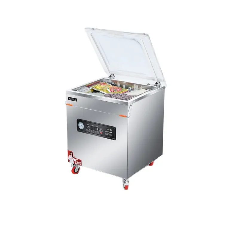 for Jieshe Factory Multifunctional Intelligent Vacuum Sealer Large Commercial Food Packaging Machine for Dry Wet Oil Powder