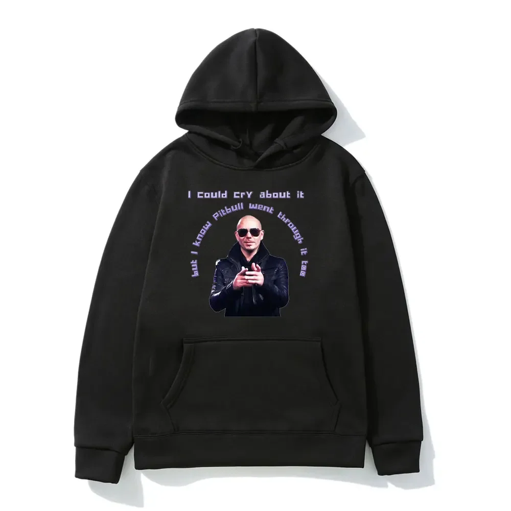 

Pitbull Hip Hop Harajuku Hoodie Men Women Mr Worldwide Autumn and Winter Popular Sweatshirts In Europe and America Hoodies Male