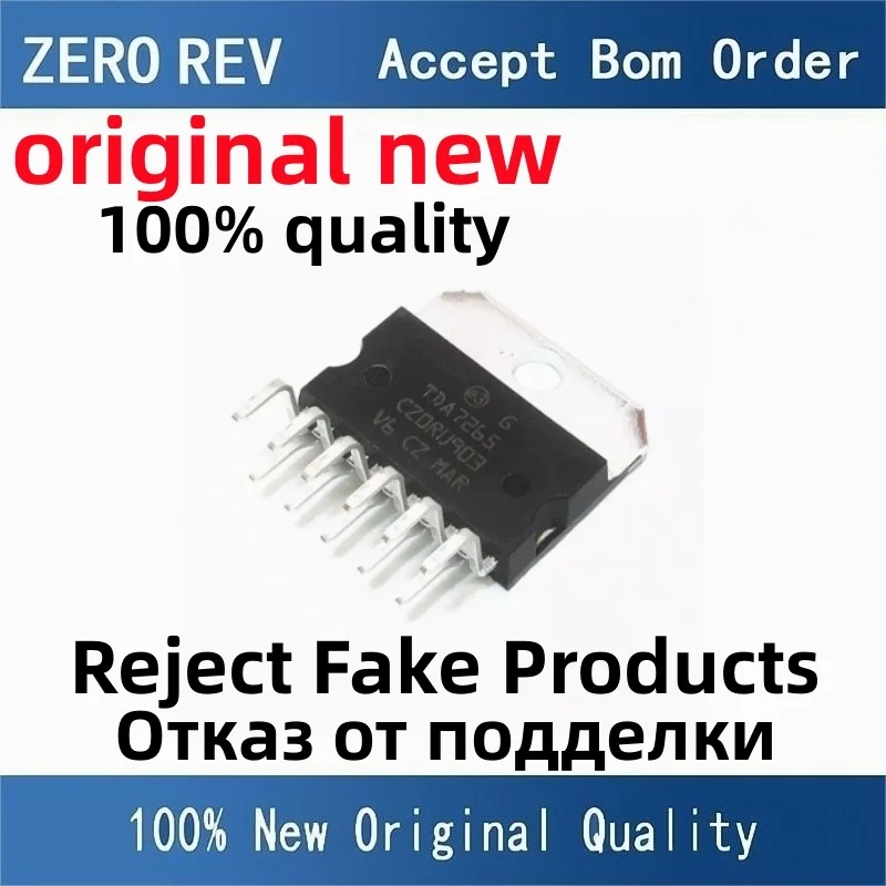 2-10Pcs 100% New TDA7265 7265 ZIP11 TDA7297 7297 ZIP15 Brand new original chips ic