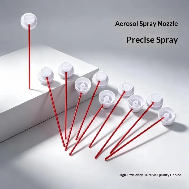 5/10/20/50/100/200 PCS 12cm Red Plastic Spray Extension Straw Aerosol Nozzle Extended Replacement Parts