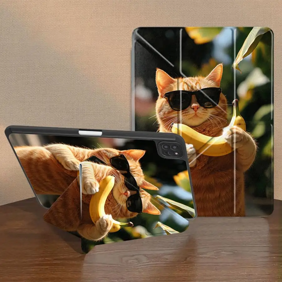 

Крутой оранжевый чехол-держатель для планшетов iPad Mini 6 7 Pro 2025 Air 4 5 M3 M2 1 2 M4 11 дюймов Pro 11th 10th 9th 8th 7th