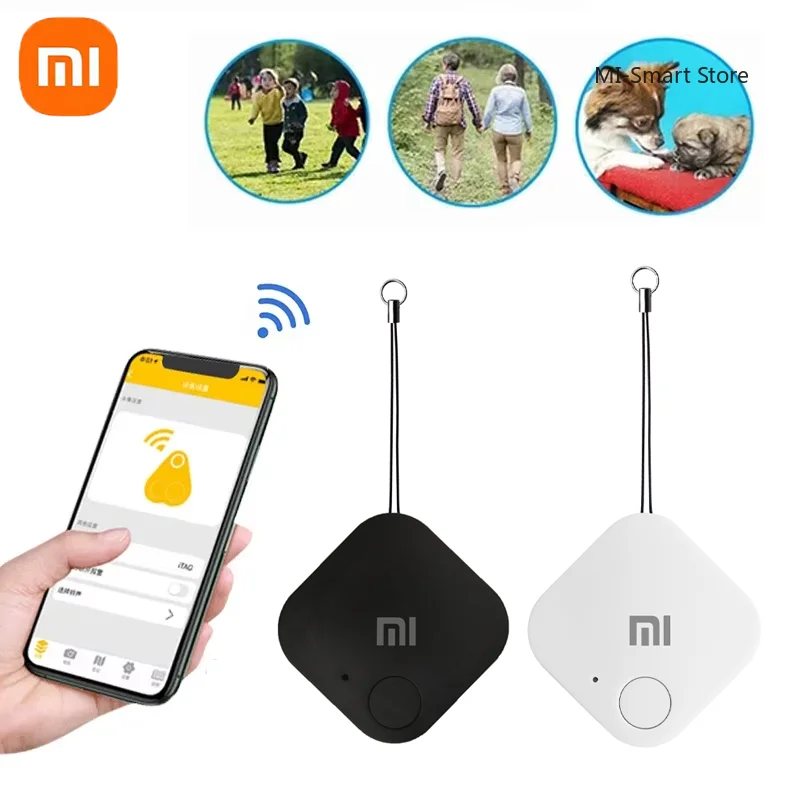 Xiaomi Bluetooth4.0 Smart Finder Mini GPS Tracker  Anti-Lost Alarm Device  Pet Kids Bag Wallet Tracking for IOS Android Locator