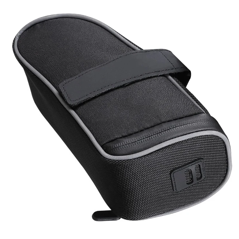 Portable Bicycle Tail Bag Nylon Shell Rainproof Reflective Shockproof Cycling Bikes Tube Rear Saddle Seatpost Pack Storage Bag