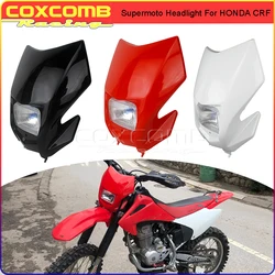 Motocross Headlight Dual Sport HI/LO Beam Running Light For Honda CRF450 CRF250 CRF230 CRF125 CRF150 CRF110 WR TTR KXF EXC SX