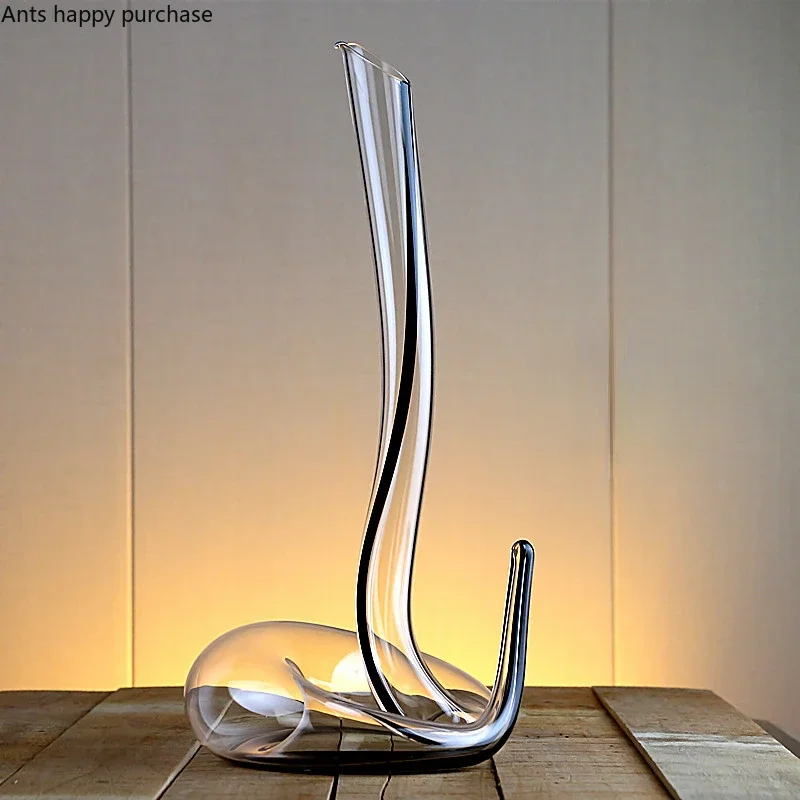 Crystal Glass Pitcher Snake Decanter Flagon Wine Dispenser Glass Bottle Wine Bottle Wines Decanter Barware Bar Tools Wine Pot