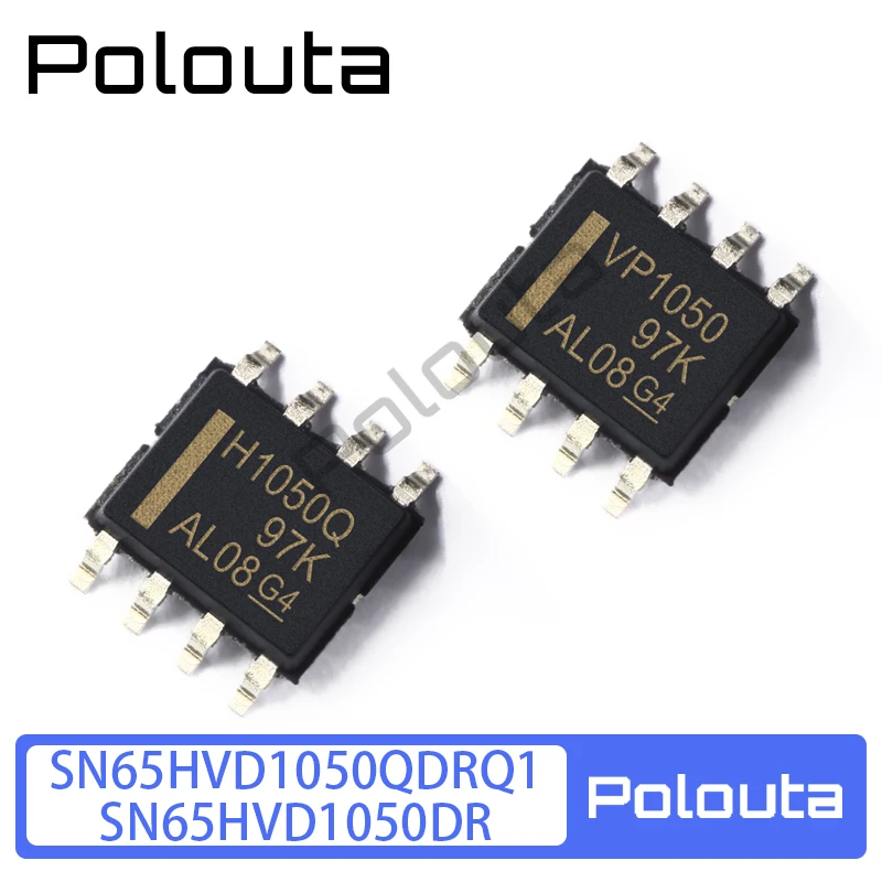 3 Pcs SN65HVD1050QDRQ1 SN65HVD1050DR SOP8 CAN Transceiver Acoustic Components Kits Arduino Nano Integrated Circuit Polouta