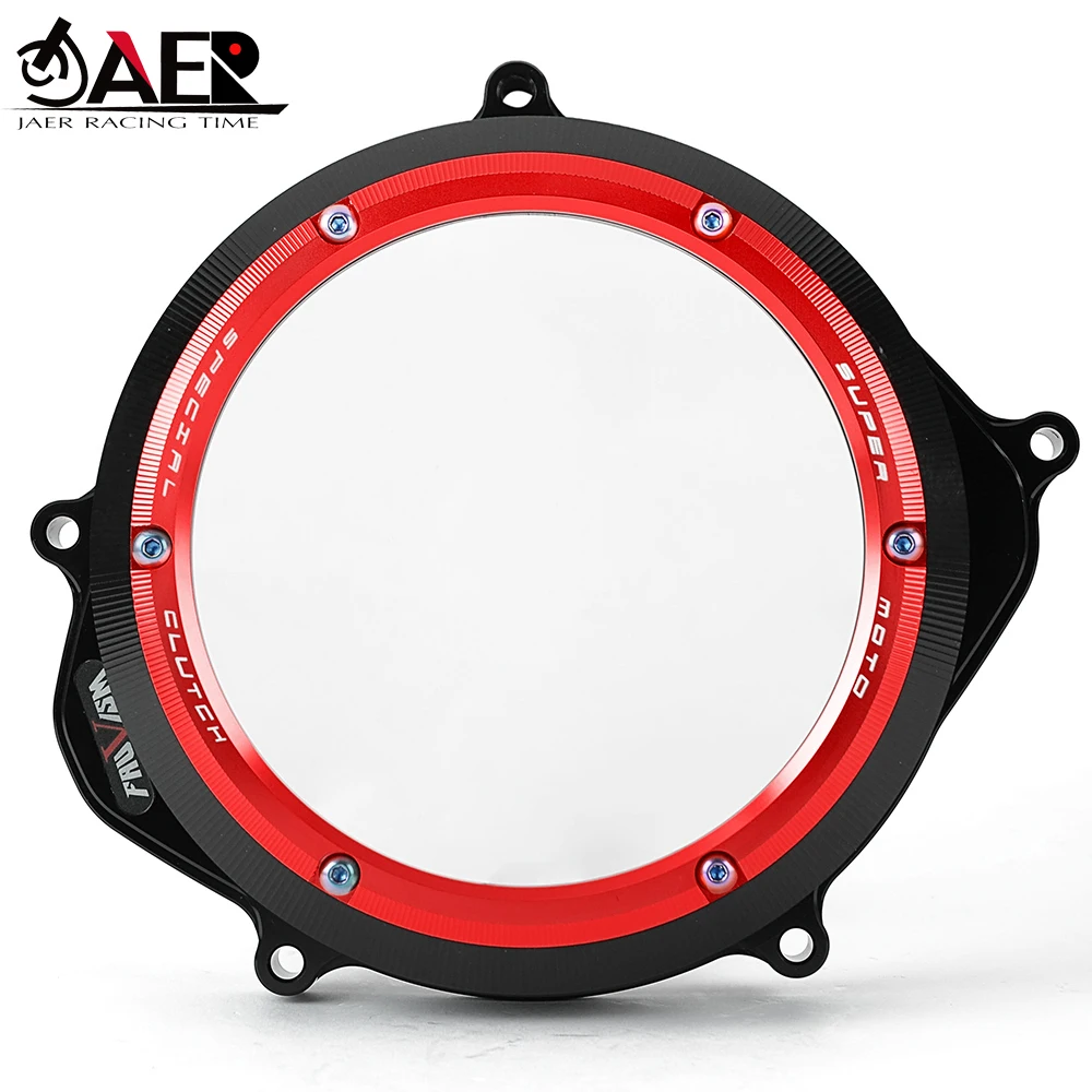 For Honda CRF450R 2009-2016 CNC Clear Clutch Cover CRF 450 R CRF 450R 2015 2014 2013 2012 2011