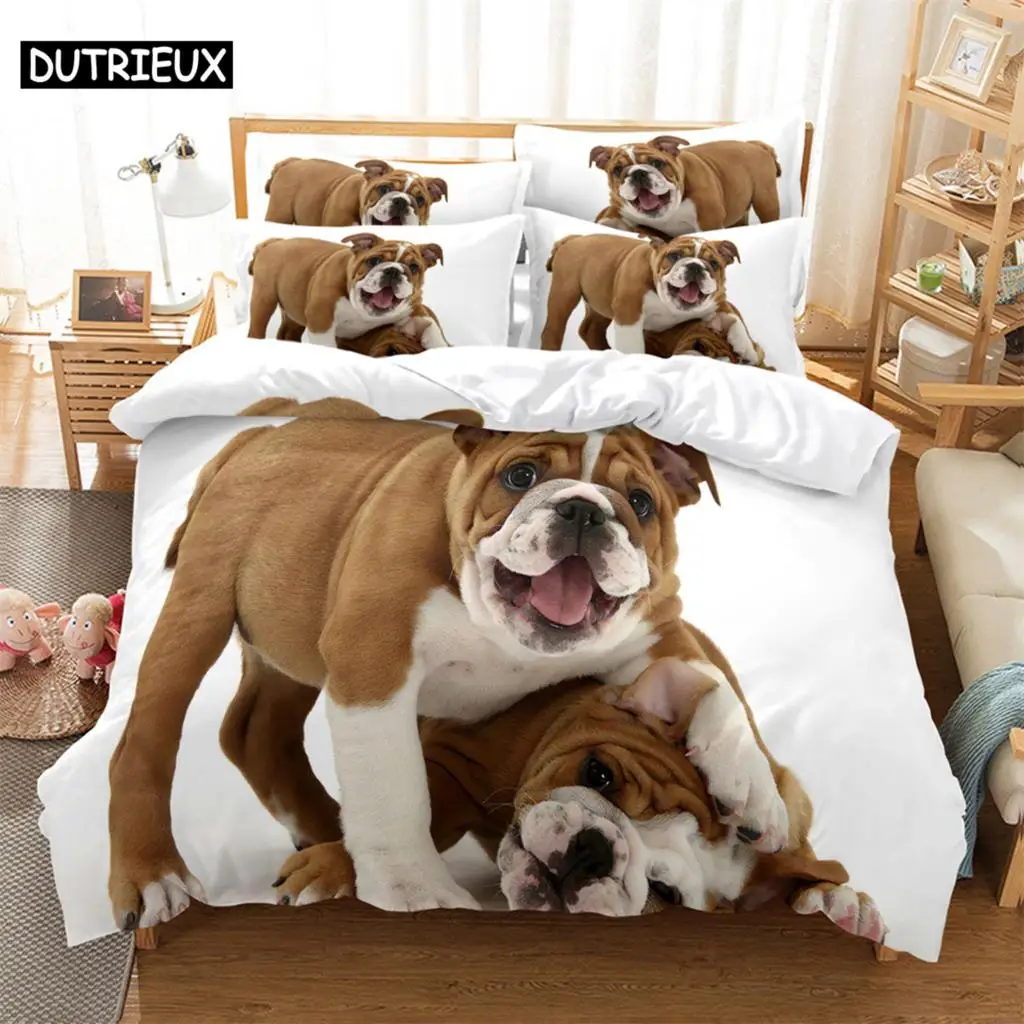 

Dogs Bedding Set Duvet Cover Set 3d Bedding Digital Printing Bed Linen Queen Size Bedding Set Fashion Design