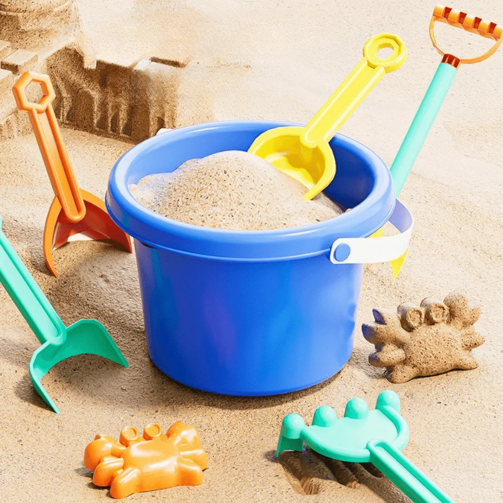 Beach Play Sand Tools, Children's Sand Digging Shovel Set Toys, Baby Beach Sand Pool Bucket Leisure, Boys and Girls Toy